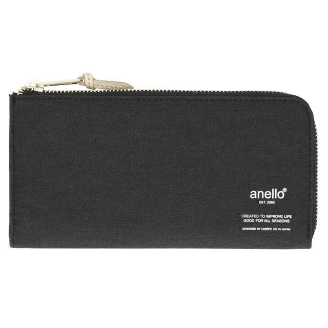 アネロ anello アネロ 財布 通販 レディース メンズ 長財布 大容量 薄い L字ファスナー 薄型 軽い 軽量 おしゃれ シンプル ATELIER アトリエ L字型長財布 | anello | 03