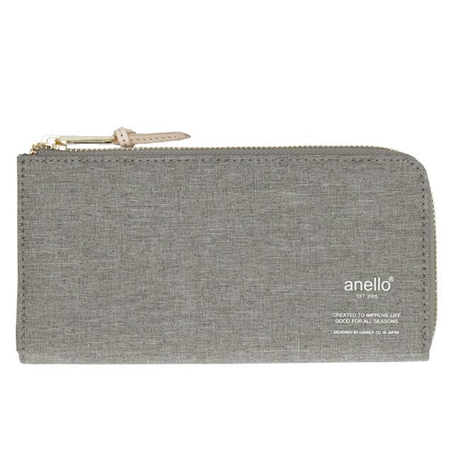 アネロ anello アネロ 財布 通販 レディース メンズ 長財布 大容量 薄い L字ファスナー 薄型 軽い 軽量 おしゃれ シンプル ATELIER アトリエ L字型長財布 | anello | 05