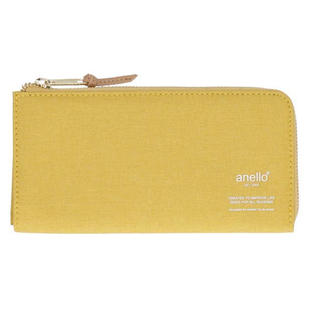 アネロ anello アネロ 財布 通販 レディース メンズ 長財布 大容量 薄い L字ファスナー 薄型 軽い 軽量 おしゃれ シンプル ATELIER アトリエ L字型長財布 | anello | 02