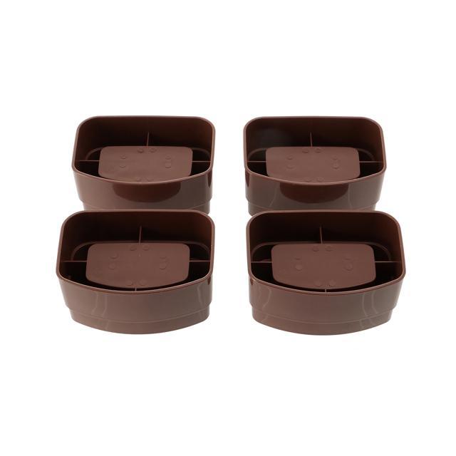 継ぎ脚 こたつ 高さ調節 継ぎ脚 4個組 スマイルキッズ こたつの高さをあげる足 継ぎ足 4cm 4個セット こたつ テーブル 継脚 底上げ 高さ調整 |  | 01