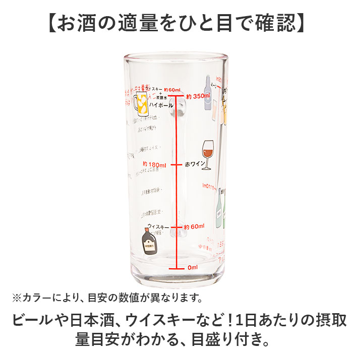 おもしろ ジョッキ 通販 おもしろジョッキ おもしろ食器 ガラスジョッキ ビアグラス 摂取適量 ジョッキグラス かわいい 可愛い おしゃれ ガラス グラス｜backyard｜05