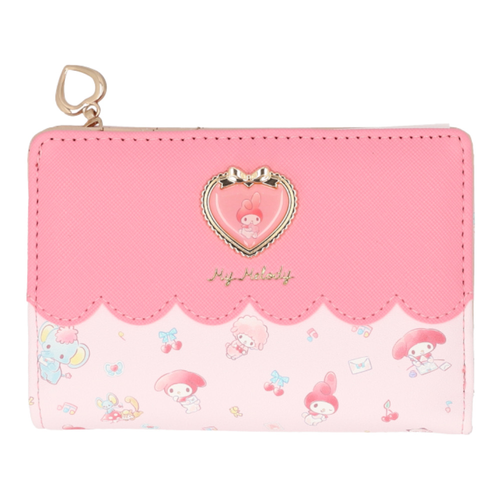 サンリオ 財布 二つ折り 通販 二つ折り財布 2つ折り財布 折りたたみ財布 折り財布 sanrio グッズ お財布 おさいふ L字ファスナー レディース キャラクター |  | 01