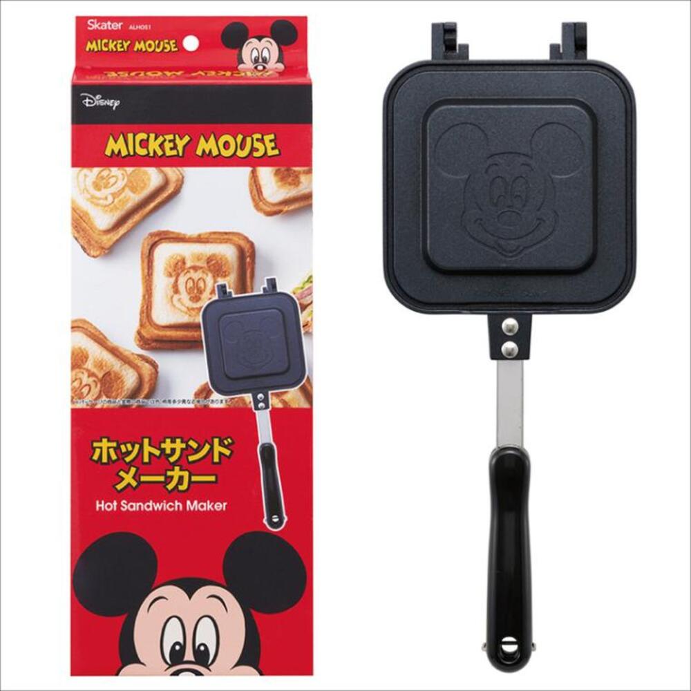 ホットサンドメーカー 直火 通販 キャラクター グッズ ホットサンド焼き器 ホットサンドパン アルミ製 ホットサンド 2枚 スケーター ALHOS1 SKATER｜backyard｜06