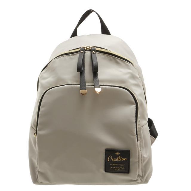 リュックサック レディース シンプル ブランド おしゃれ 40代 リボン ミニリュック 大人 かわいい リボン引き手 通勤 通学 旅行 無地 at Creation リュック | AT CREATION | 03