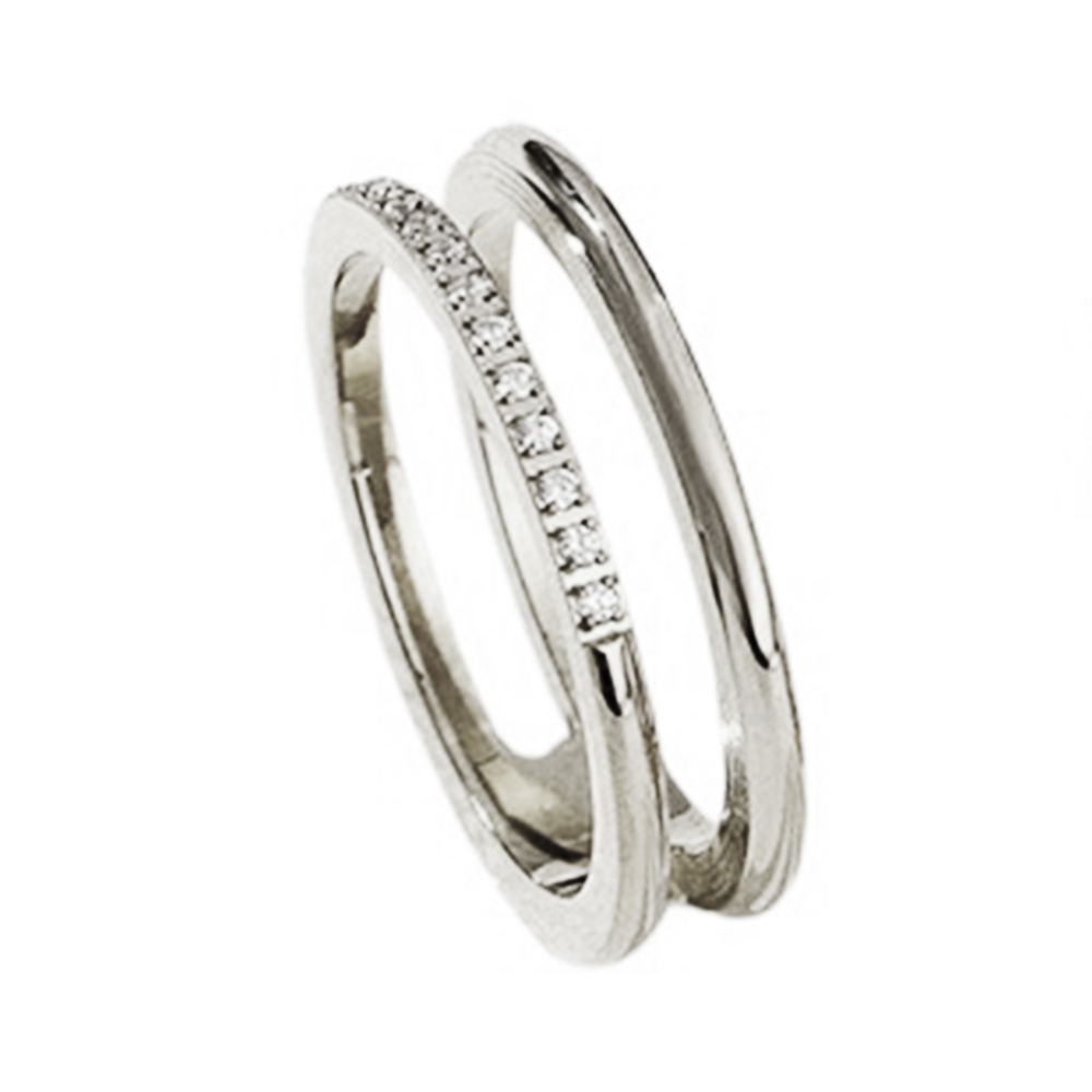 アメリア amelia アメリア リング ビジューダブルリング 通販 指輪 レディース ビジューリング ブランド デザインリング カジュアルリング 女性 おしゃれ |  | 03