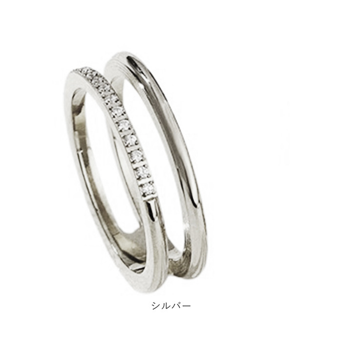 アメリア amelia アメリア リング ビジューダブルリング 通販 指輪 レディース ビジューリング ブランド デザインリング カジュアルリング 女性 おしゃれ |  | 11