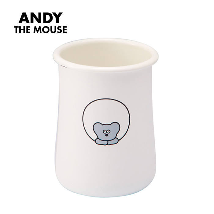 カトラリースタンド おしゃれ 通販 ねずみのANDY グッズ ホーローカトラリースタンド 箸立て 箸たて カトラリーケース 収納ケース 箸ラック カトラリースタンド | 