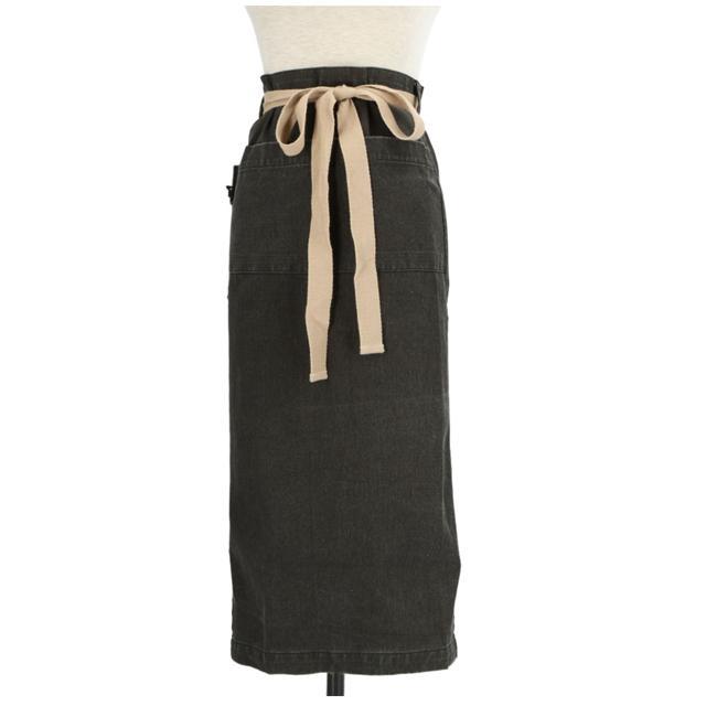 エプロン 通販エプロン おしゃれ カフェ メンズ レディース ロング ギャルソン ナチュラル 大きいサイズ フリーサイズ AND PACKABLE アンドパッカブル 制服 | AND PACKABLE | 02