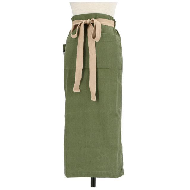 エプロン 通販エプロン おしゃれ カフェ メンズ レディース ロング ギャルソン ナチュラル 大きいサイズ フリーサイズ AND PACKABLE アンドパッカブル 制服 | AND PACKABLE | 03