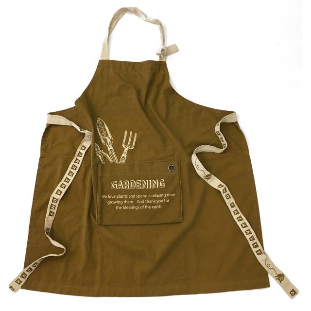 エプロン 通販エプロン おしゃれ ナチュラル かわいい レディース メンズ シンプル デザイン ロゴ 胸当てエプロン 前結び 後ろ結び ホルターネック ポケット | AND PACKABLE | 06