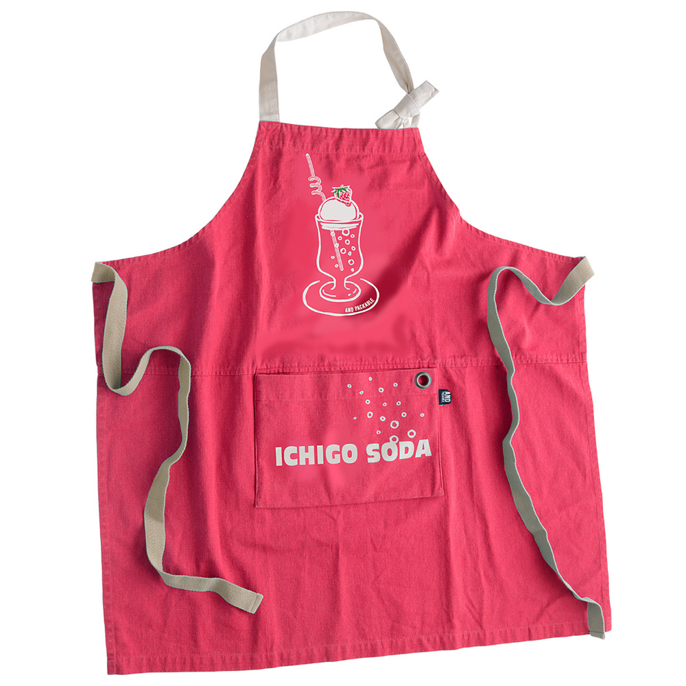 エプロン 通販エプロン おしゃれ ナチュラル かわいい レディース メンズ シンプル デザイン ロゴ 胸当てエプロン 前結び 後ろ結び ホルターネック ポケット | AND PACKABLE | 18