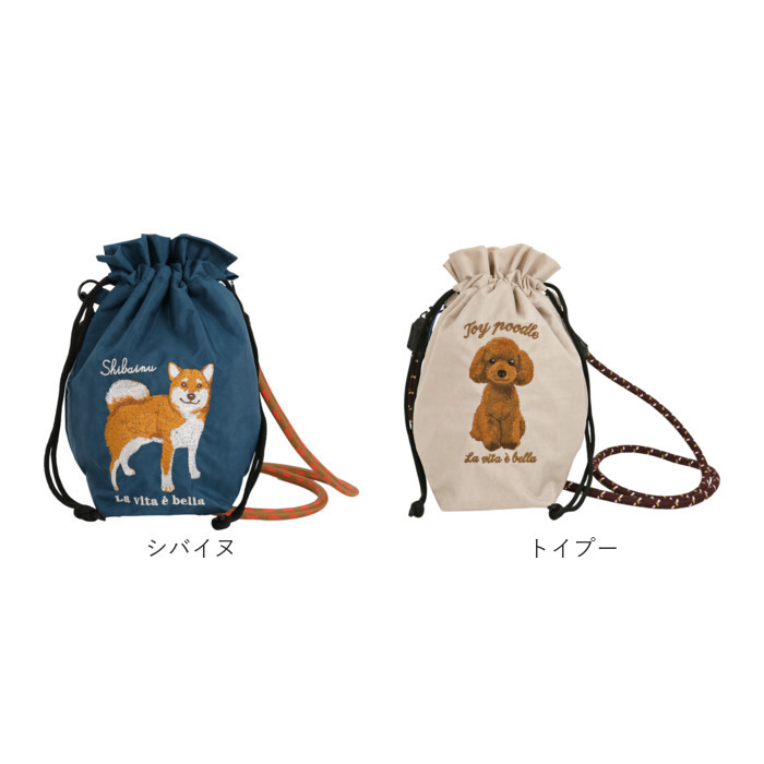 巾着 ショルダーバッグ 通販 巾着ショルダー ミニショルダー 巾着袋 巾着ショルダーバッグ 巾着バッグ 巾着バック サブバッグ サブバック ショルダー | BACKYARD FAMILY | 25