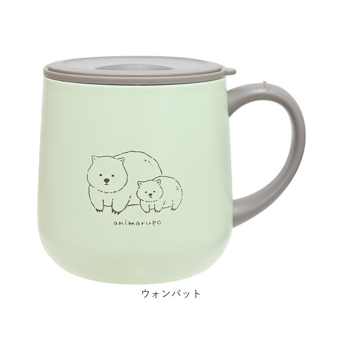 アニマルポ animarupo アニマルポ ステンレスマグ 通販 マグ カップ コップ 保温マグカップ 保温 保冷 蓋付き 蓋つき 保冷保温 ステンレス かわいい 可愛い |  | 20