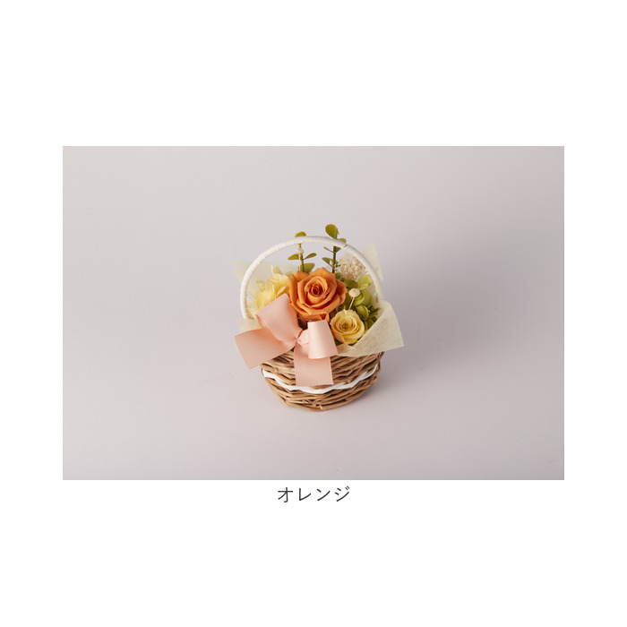 プリザーブドフラワー かご 通販 フラワーバスケット フラワーアレンジメント プリザードフラワー フラワーギフト お花 花 フラワー プリザーブドフラワー | ブランド登録なし | 13