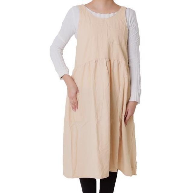 エプロン おしゃれ 通販 キッチン 保育士 かわいい レディース ブラック ナチュラル ポケット付き フリーサイズ 料理 母の日 プレゼント 敬老の日 エプロン | ブランド登録なし | 03