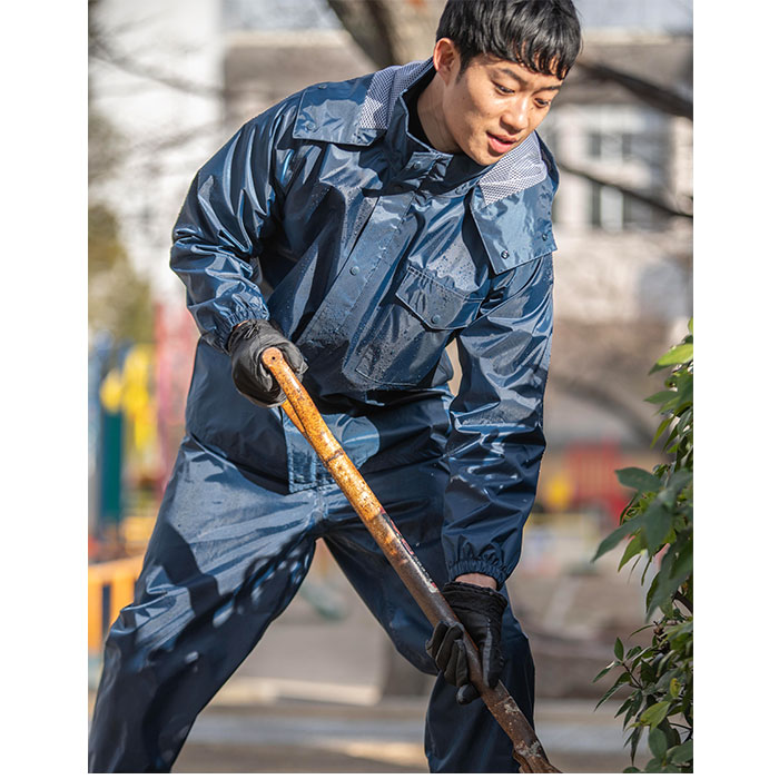 マック Makku マック レインスーツ AS-5050 通販 レインコート 雨具 レインウェア レインウエア 雨合羽 合羽 カッパ レインパンツ レインジャケット 上下 セット |  | 12