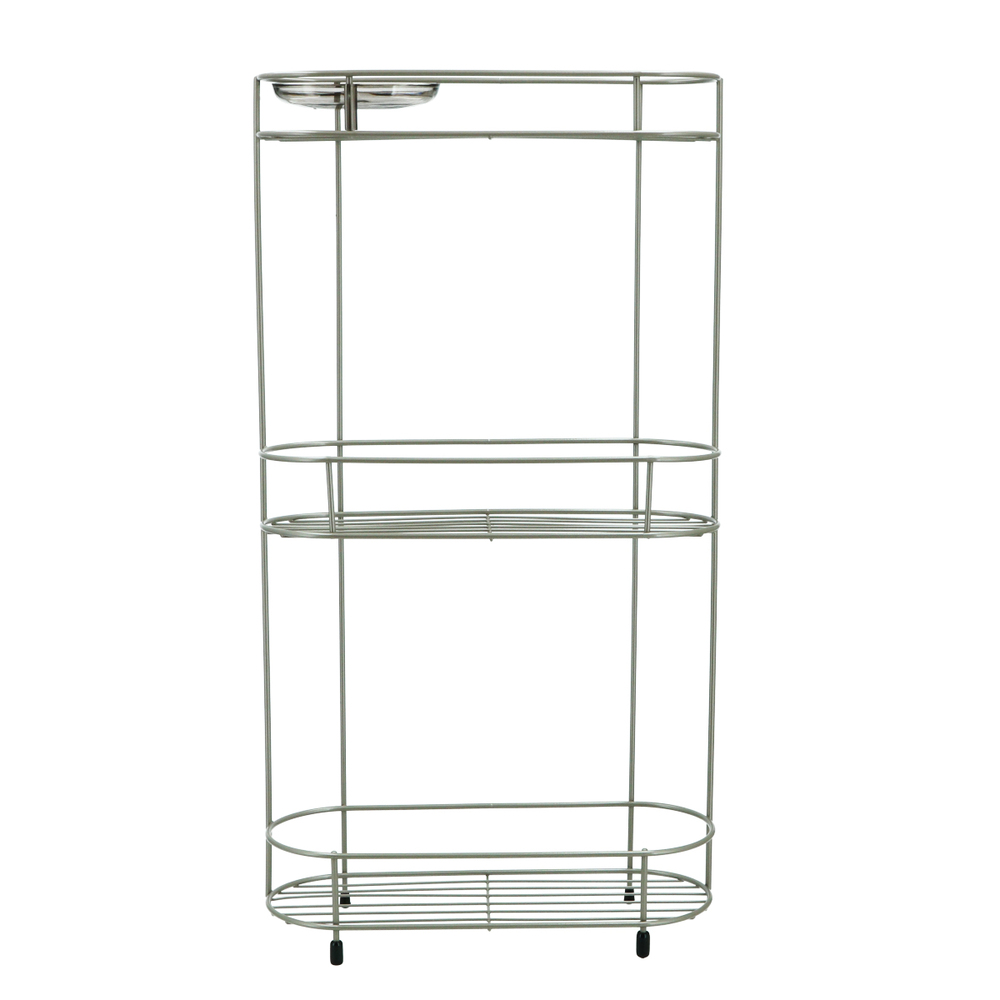 シャンプーラック 通販シャンプーラック ステンレス 3段 ワイド ボトルラック バスラック バスカウンター 床置き ラック ボトルスタンド  シャンプーラック |  | 01