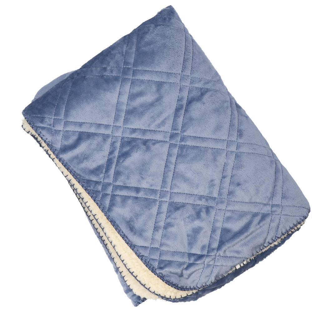キルトブランケット 140×100cm 通販 ひざ掛け 膝掛け ひざかけ ブランケット 毛布 寝具 モコモコ もこもこ 無地 おしゃれ かわいい 大判 キルトブランケット | BACKYARD FAMILY | 03
