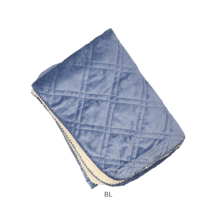 キルトブランケット 140×100cm 通販 ひざ掛け 膝掛け ひざかけ ブランケット 毛布 寝具 モコモコ もこもこ 無地 おしゃれ かわいい 大判 キルトブランケット | BACKYARD FAMILY | 12