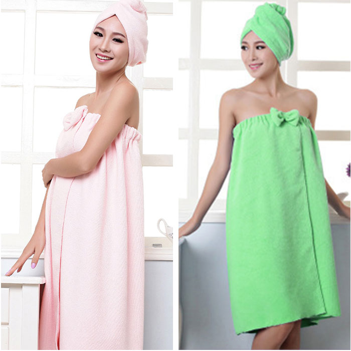 ラップタオル大人用 通販 巻きタオル タオルドレス プールタオル レディース おしゃれ かわいい 着替えタオル リボン 面ファスナー  ラップタオル大人用 |  | 03