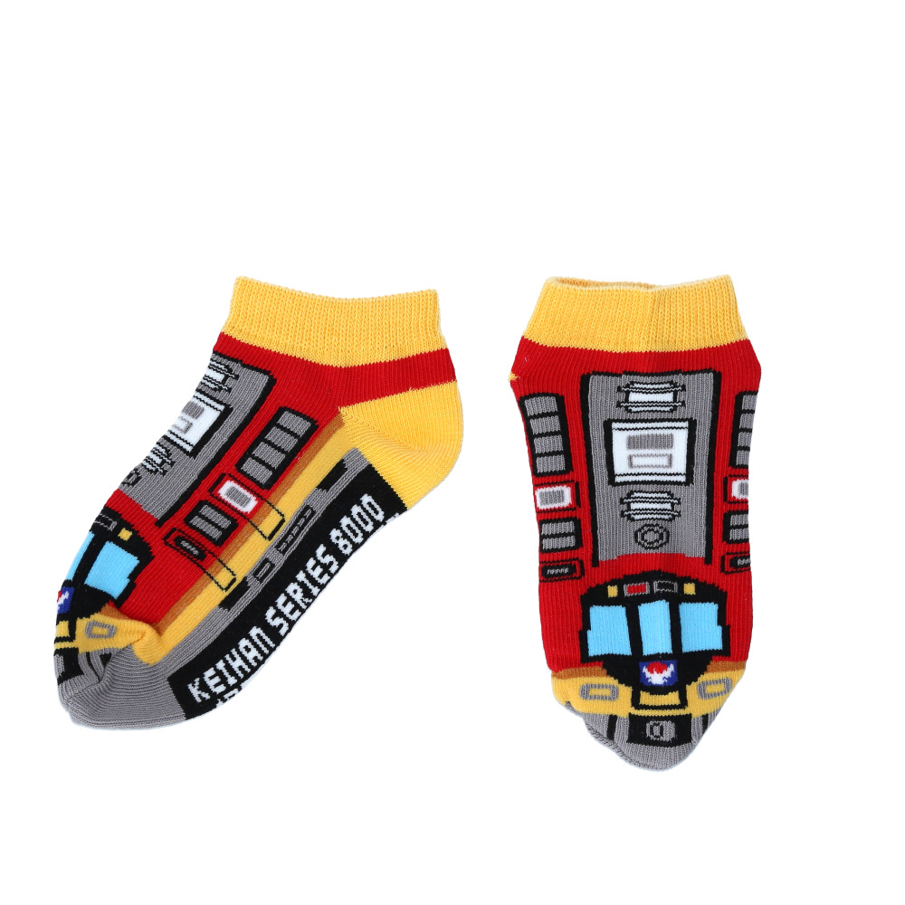 靴下 通販靴下 キッズ 男の子 くるぶし あし鉄 電車 新幹線 鉄道 こまち はやぶさ 子供 かっこいい 列車 ソックス プレゼント 入学 入園 お祝い 16〜20cm  靴下 |  | 16