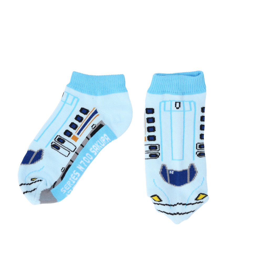 靴下 通販靴下 キッズ 男の子 くるぶし あし鉄 電車 新幹線 鉄道 こまち はやぶさ 子供 かっこいい 列車 ソックス プレゼント 入学 入園 お祝い 16〜20cm  靴下 |  | 15