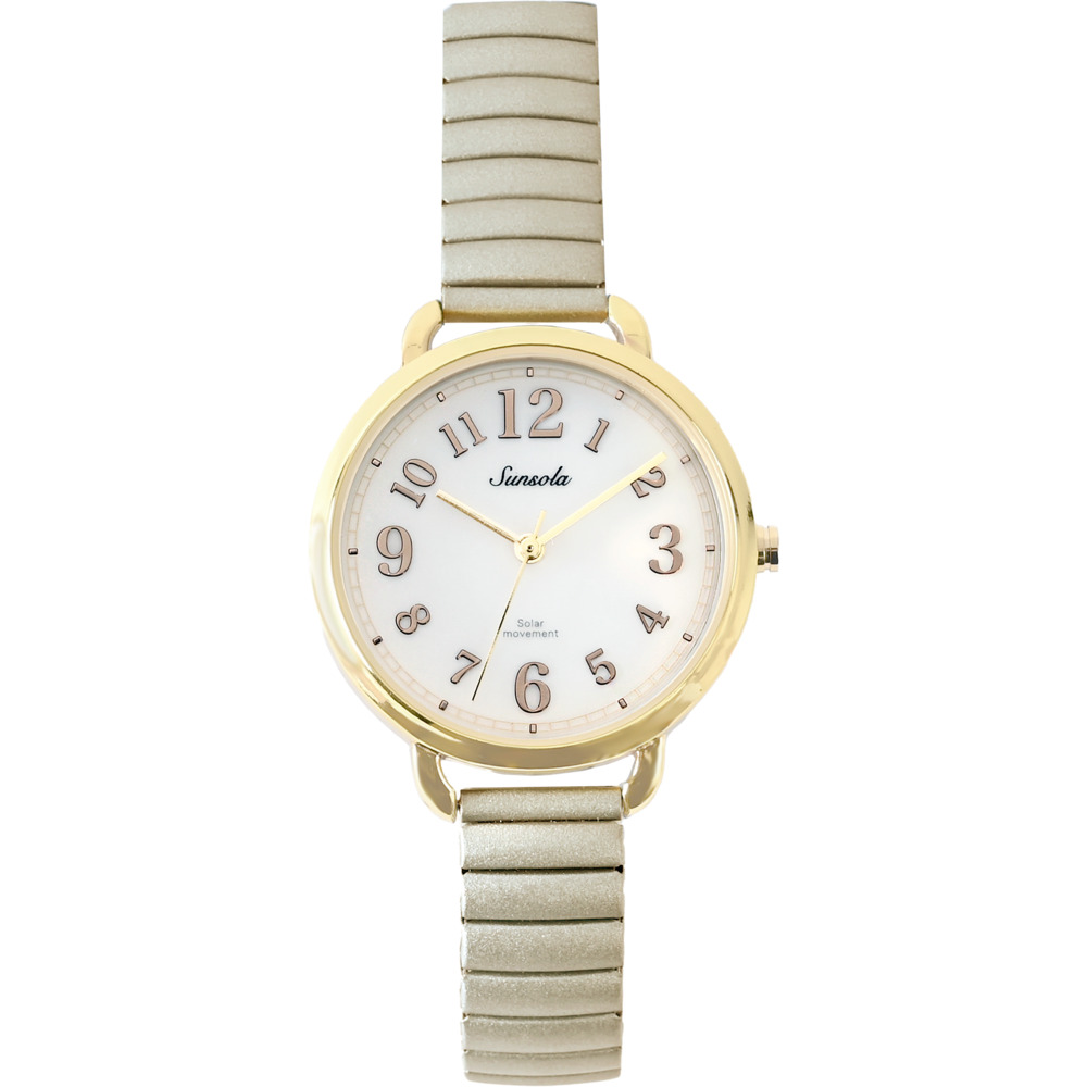 時計 field work 時計 通販 腕時計 レディース ソーラー リストウォッチ レディースウォッチ じゃばら 蛇腹ベルト ジャバラ かわいい おしゃれ 可愛い 女性 女子 |  | 02