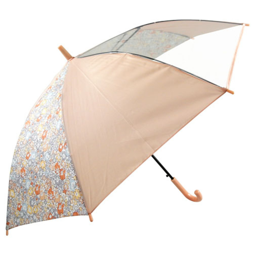 傘 子供用 55 通販 ジャンプ傘 長傘 かさ小学生 キッズ 子供 こども 子ども 女の子 女子 女児 透明窓 窓付き 55cm 55センチ ジャンプ 通学 登校 雨傘 雨具 傘 |  | 06