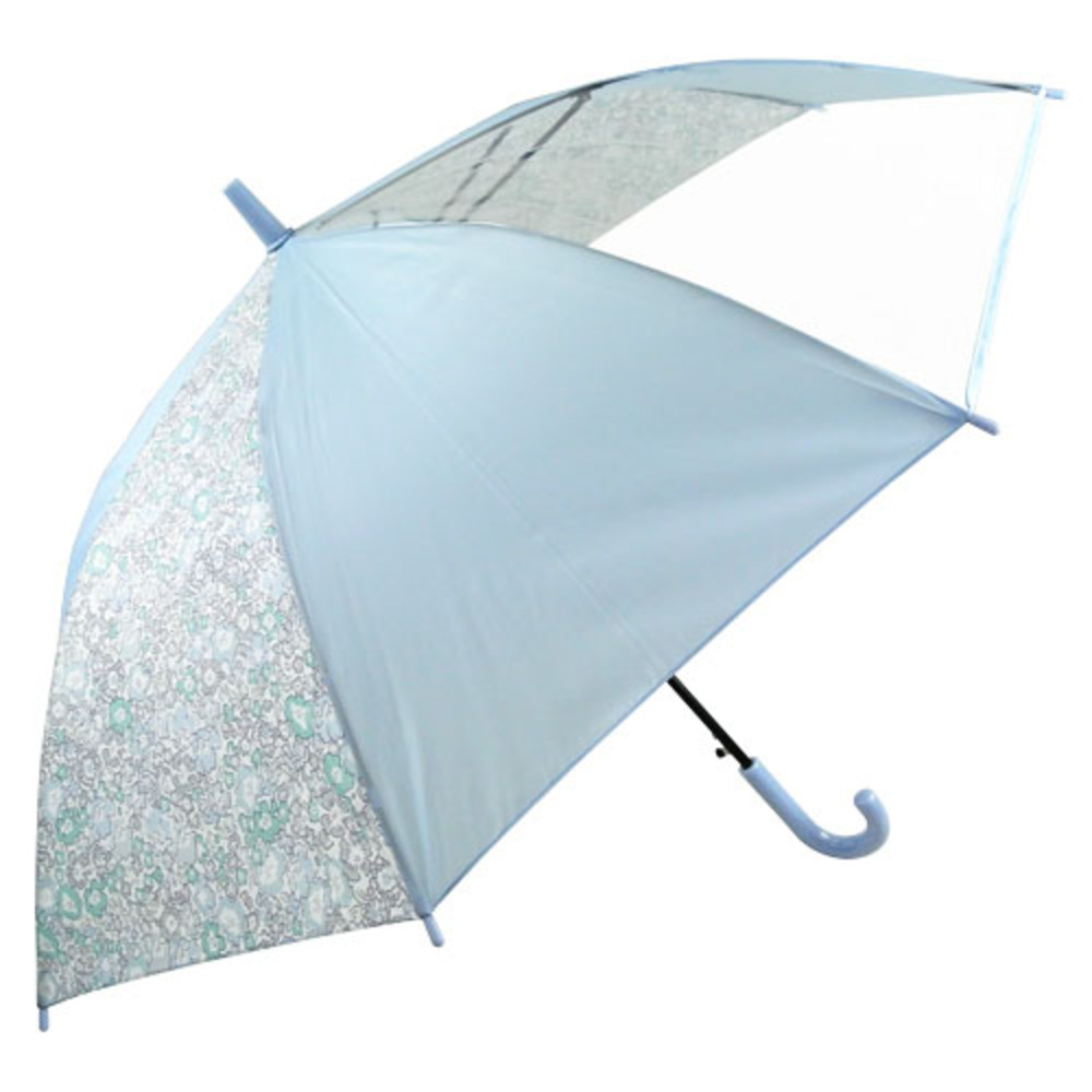 傘 子供用 55 通販 ジャンプ傘 長傘 かさ小学生 キッズ 子供 こども 子ども 女の子 女子 女児 透明窓 窓付き 55cm 55センチ ジャンプ 通学 登校 雨傘 雨具 傘 |  | 05