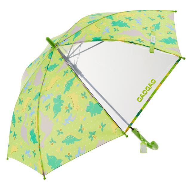傘 子供 ジャンプ傘 おしゃれ ワンタッチ キッズ 軽量 こども 子ども用 通園 幼稚園 保育園 男の子 50cm かわいい グラスファイバー 丈夫 透明窓つき  傘 |  | 02