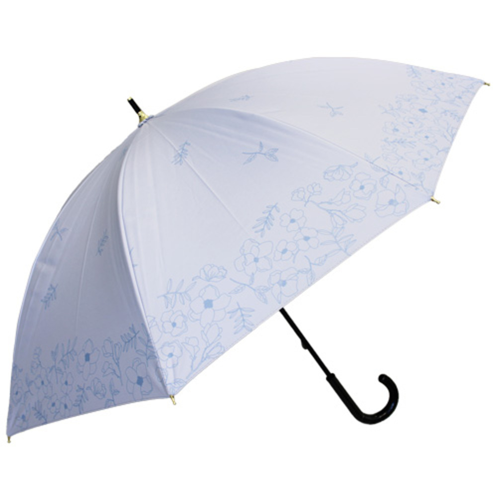 傘 レディース 大人 通販 長傘 47cm 晴雨兼用 かさ カサ 雨傘 日傘 一級遮光 UVカット99％ 手開き 晴雨兼用傘 ブラックコーティング傘 UPF50+ おしゃれ 傘 |  | 11