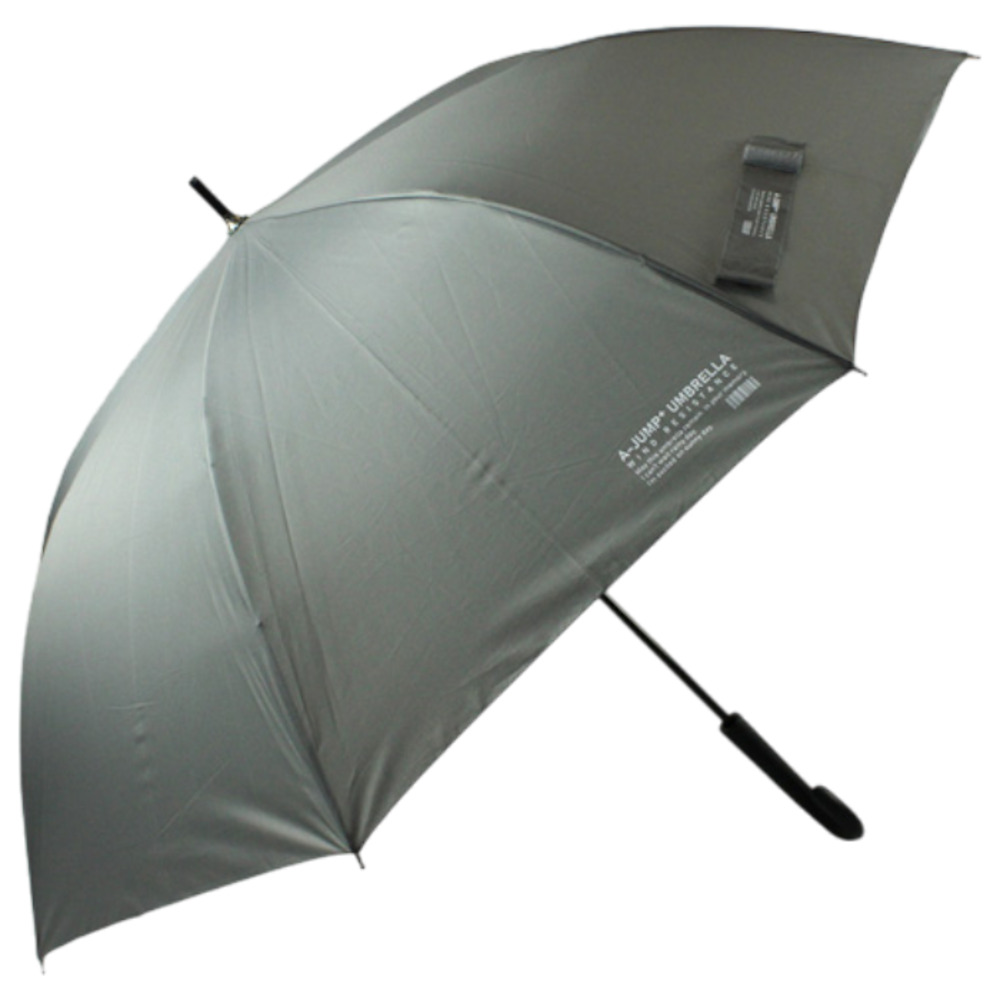 ジャンプ傘 メンズ 65cm 通販 ジャンプ 傘 長傘 雨傘 かさ カサ ワンタッチ 大きめ シンプル 無地 65 センチ グラスファイバー 強風対応 耐風 通勤 ジャンプ傘 |  | 03
