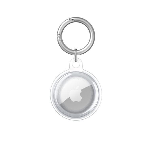 エアタグ apple エアタグ ケース 通販 airtag ホルダー air tag アクセサリー カバー キーホルダー 保護ケース TPU クリアカバー シンプル 透明 クリア AirTags | BACKYARD FAMILY | 01