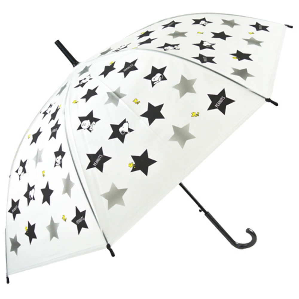 ビニール傘 通販ビニール傘 オシャレ 長傘 レディース 58cm ジャンプ傘 雨傘 かさ おしゃれ 大人 かわいい キャラクター 半透明 ワンタッチ ジャンプ ビニール傘 | SNOOPY | 12