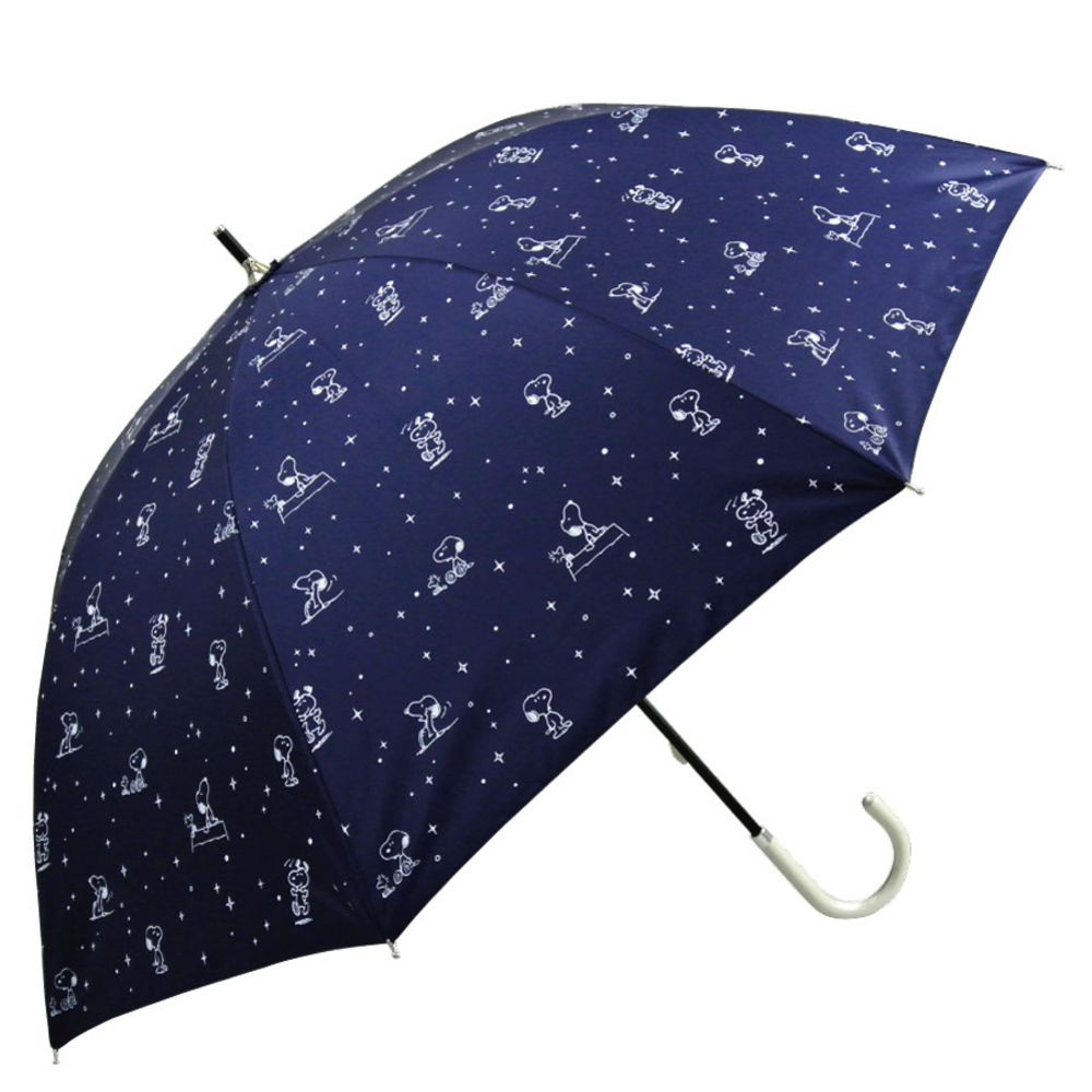 傘 通販傘 レディース ブランド 長傘 晴雨兼用傘 約 50cm 47cm アテイン おしゃれ 日傘 手開き 耐風傘 強風 グラスファイバー骨 キャラクター グッズ 傘 | グラス | 02