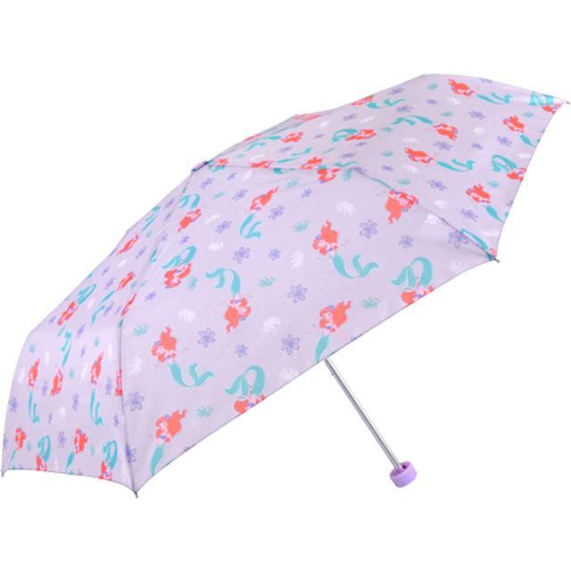 傘 子供用 50センチ 通販 折りたたみ傘 男の子 女の子 こども用 安全 ろくろ ガード 50cm 軽量 キャラクター ディズニー アリエル アナ雪 傘 |  | 04