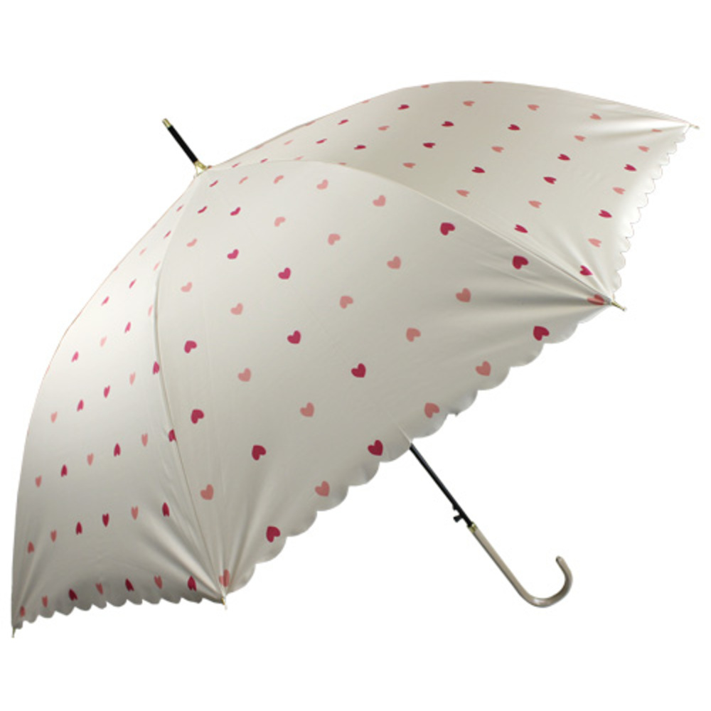 傘 レディース ブランド 長傘 通販 晴雨兼用傘 約 60cm 58cm アテイン おしゃれ 日傘 ジャンプ傘 耐風傘 強風 グラスファイバー骨 ワンタッチ 遮光 傘 | グラス | 08