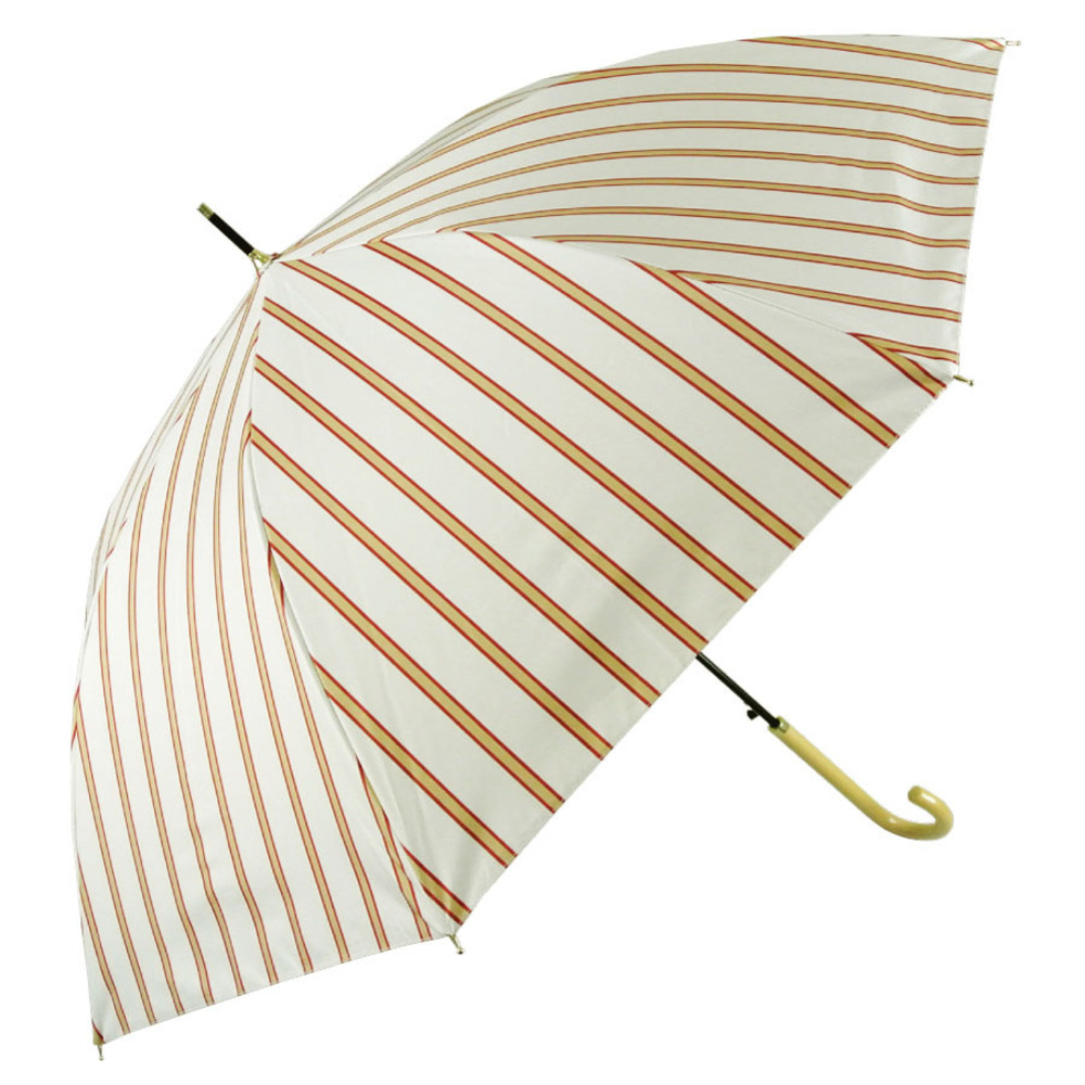 傘 レディース ブランド 長傘 通販 晴雨兼用傘 約 60cm 58cm アテイン おしゃれ 日傘 ジャンプ傘 耐風傘 強風 グラスファイバー骨 ワンタッチ 遮光 傘 | グラス | 04