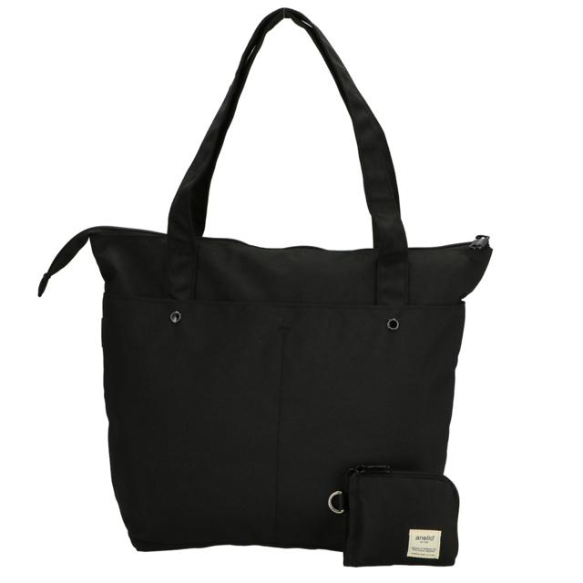 アネロ トートバッグ 通販 レディース 大きめ 軽い 軽量 ファスナー付き ブランド anello 大容量 A4 おしゃれ メンズ シンプル 無地 通勤 通学 アネロ | anello | 01