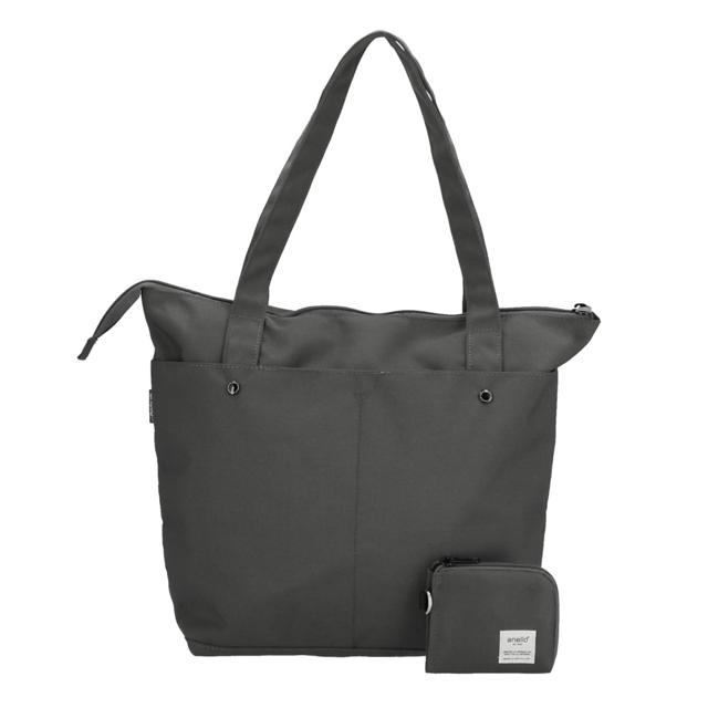 アネロ トートバッグ 通販 レディース 大きめ 軽い 軽量 ファスナー付き ブランド anello 大容量 A4 おしゃれ メンズ シンプル 無地 通勤 通学 アネロ | anello | 04