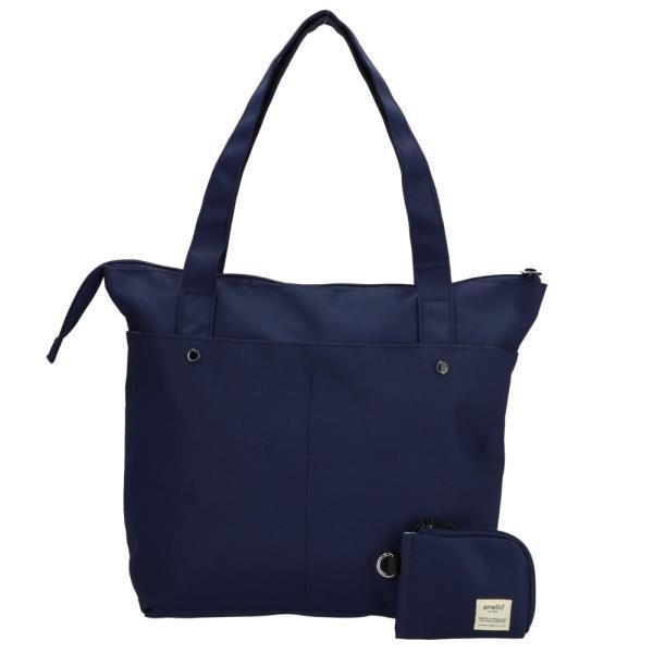 アネロ トートバッグ 通販 レディース 大きめ 軽い 軽量 ファスナー付き ブランド anello 大容量 A4 おしゃれ メンズ シンプル 無地 通勤 通学 アネロ | anello | 06