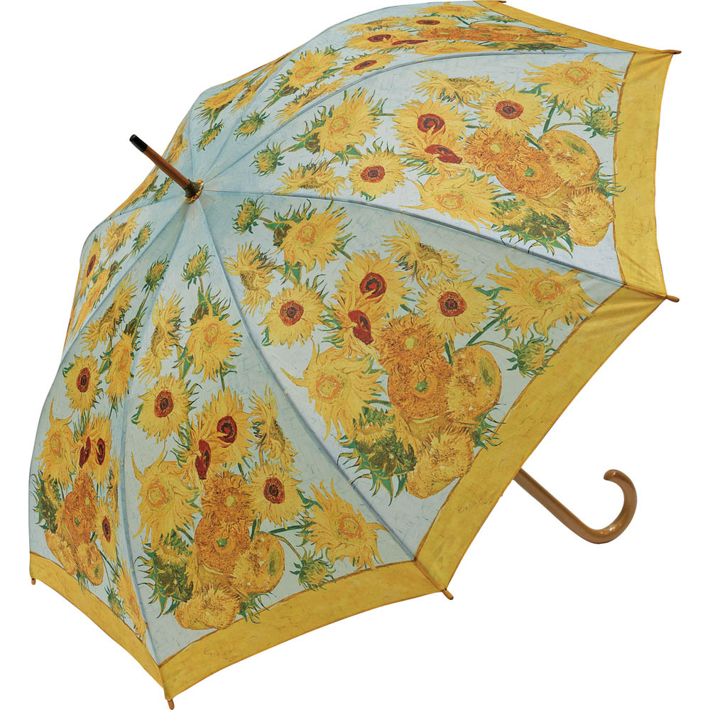 ジャンプ傘 レディース 通販 雨傘 長傘 58.5cm 約60cm ワンタッチ傘 レディース傘 傘 カサ かさ グラスファイバー 大人 名画 おしゃれ 可愛い ジャンプ傘 | ブランド登録なし | 16