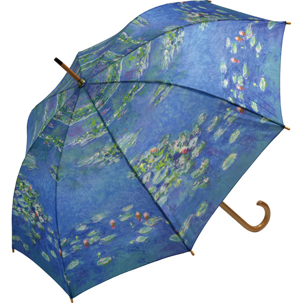 ジャンプ傘 レディース 通販 雨傘 長傘 58.5cm 約60cm ワンタッチ傘 レディース傘 傘 カサ かさ グラスファイバー 大人 名画 可愛い かわいい おしゃれ | ブランド登録なし | 02
