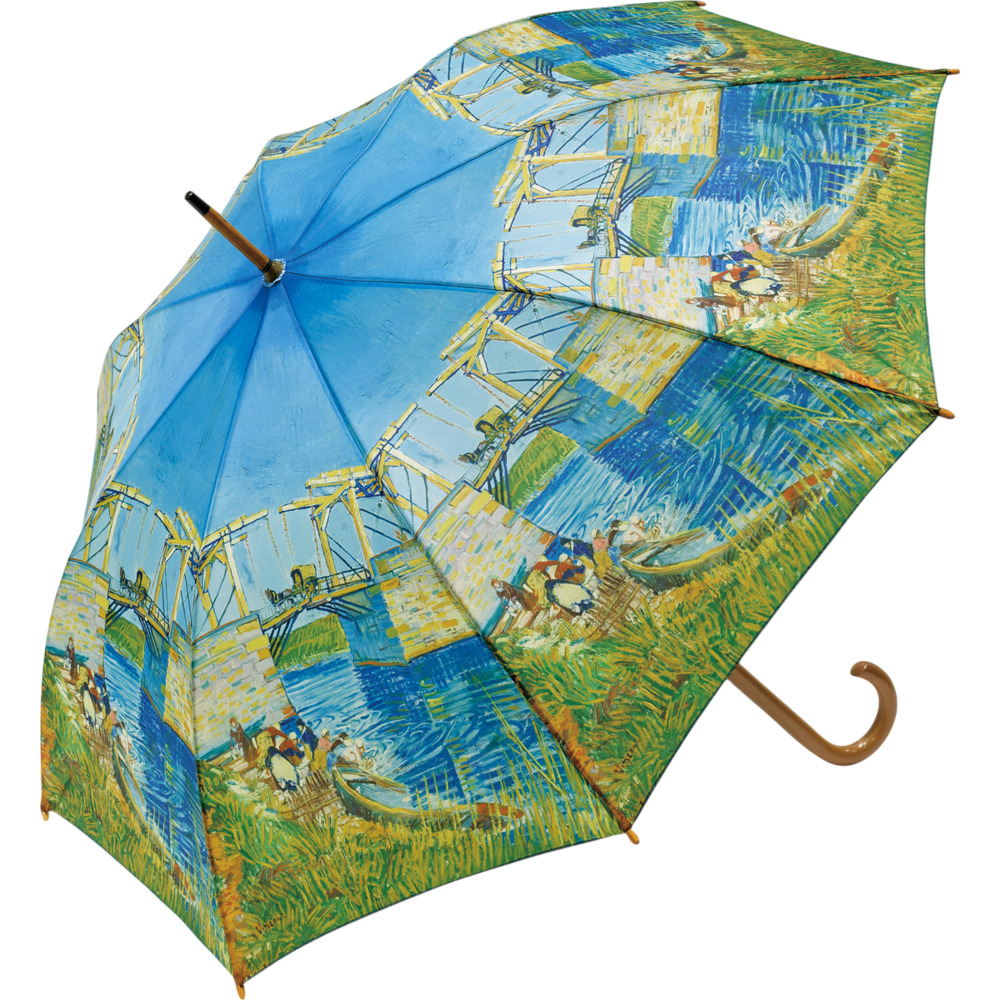 ジャンプ傘 レディース 通販 雨傘 長傘 58.5cm 約60cm ワンタッチ傘 レディース傘 傘 カサ かさ グラスファイバー 大人 名画 可愛い かわいい おしゃれ | ブランド登録なし | 15