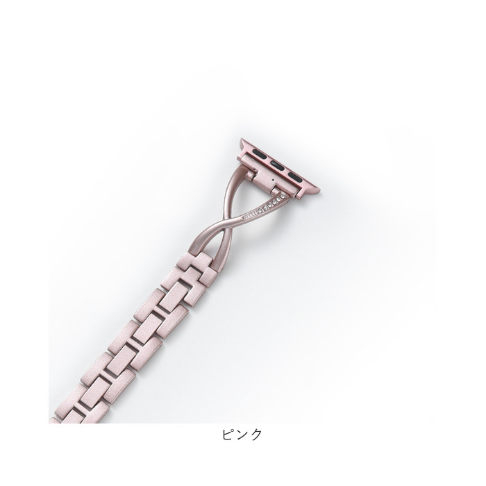アップルウォッチ バンド レディース 通販 アップルウォッチバンド ステンレス 女性 おしゃれ かわいい 着せ替え 付け替え AppleWatch アップルウォッチ | BACKYARD FAMILY | 15