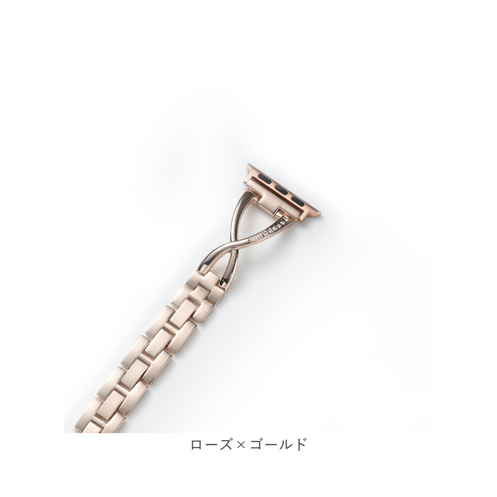 アップルウォッチ バンド レディース 通販 アップルウォッチバンド ステンレス 女性 おしゃれ かわいい 着せ替え 付け替え AppleWatch アップルウォッチ | BACKYARD FAMILY | 17