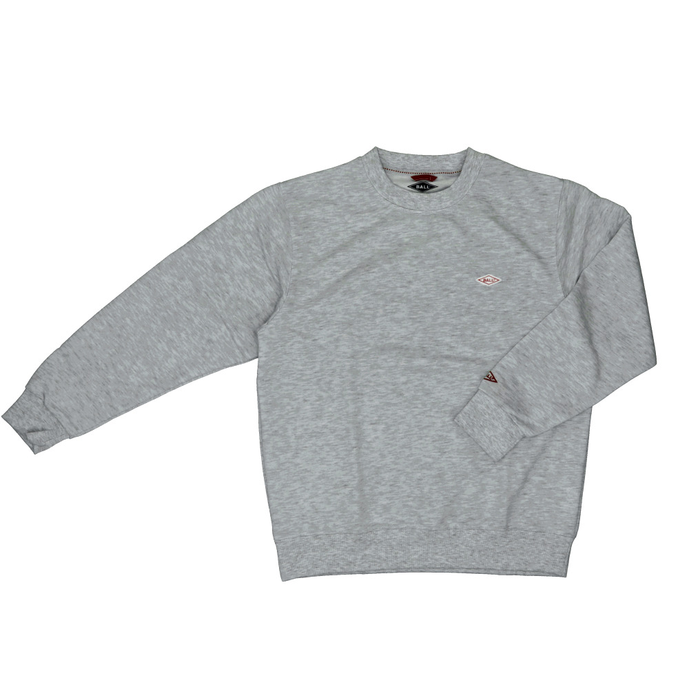 BALL トレーナー ボール 64530 通販 プルオーバー 裏毛 ワッペン付きトレーナー メンズ ブランド 無地 ワンポイント レディース 大きいサイズ 裏パイル 春 |  | 02