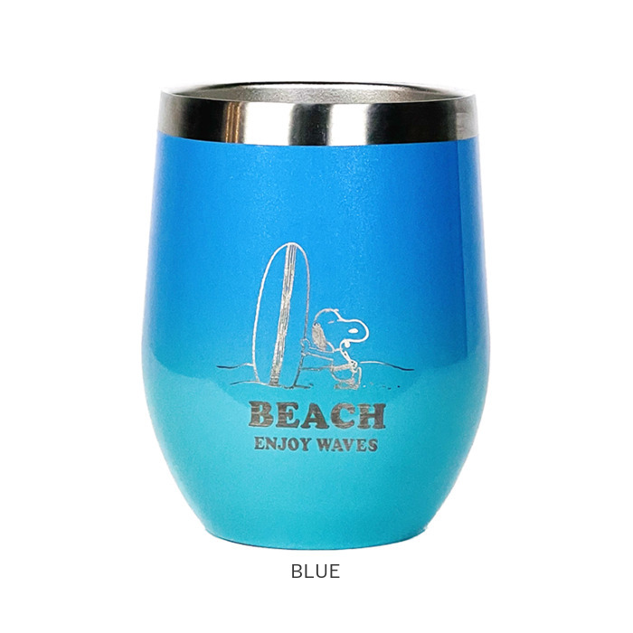 コンビニコーヒー タンブラー スヌーピー 通販 SNOOPY グッズ ステンレスタンブラー ハレイワ 保冷 保温 360ml コップ カップ ハワイアン雑貨  コンビニコーヒー | SNOOPY | 10