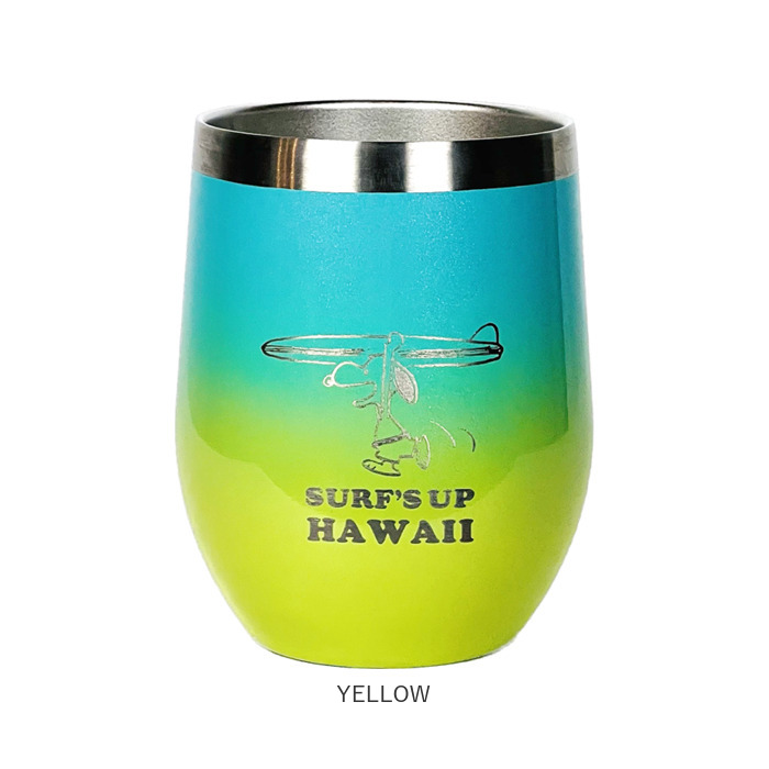 コンビニコーヒー タンブラー スヌーピー 通販 SNOOPY グッズ ステンレスタンブラー ハレイワ 保冷 保温 360ml コップ カップ ハワイアン雑貨  コンビニコーヒー | SNOOPY | 09