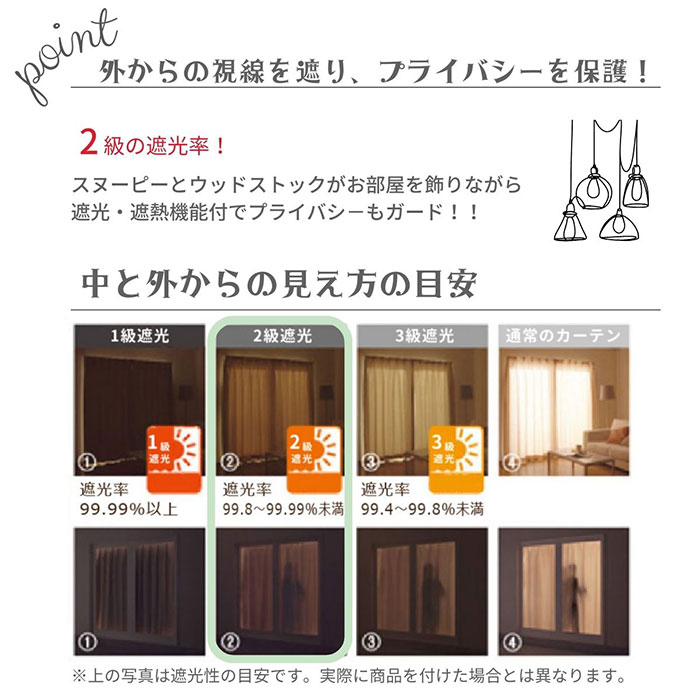 BACKYARD FAMILY（バックヤードファミリー） カーテン 4枚セット